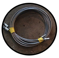 Garage door cables